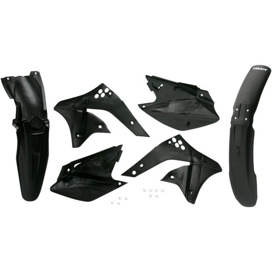 ACERBIS PLASTIC KIT- KX250F:06-08 BLACK 2041050001