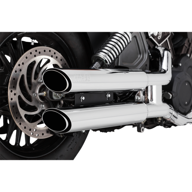 VANCE & HINES MUFFLERS 3"CHR TW SLASH SCOUT 18323