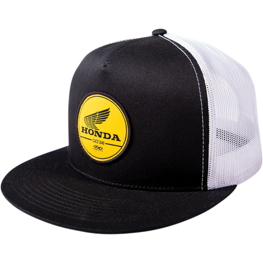FACTORY EFFEX APPAREL HAT SNAPBK GOLD HONDA BK/WH 24-86302