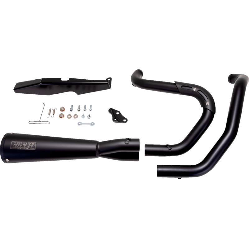 VANCE & HINES UPSWEEP EXHAUST 2:1 SS BLACK 14-22 XL 47328