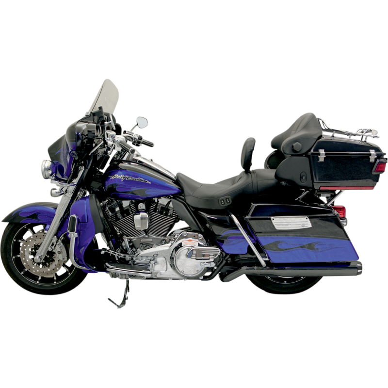 BASSANI XHAUST 09-17 PSEUDO B1 F/FLH-777B BLACK 1F59RB