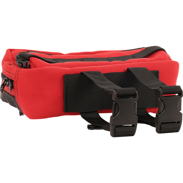 THRASHIN SUPPLY CO. BAG HANDLEBAR TSC PLUS RED THB-0017