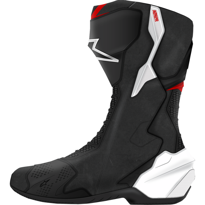 ALPINESTARS (ROAD) BOOTS SMX-6 V3 BK/WH/RD GRAPHIC 43 2223025-1406-43