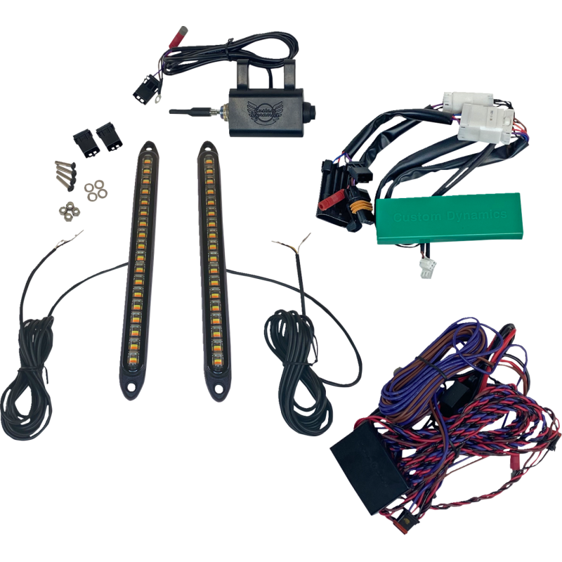 CUSTOM DYNAMICS TSIGNALS F&R LED UTV (KT) CD-SXS-RZRTRAIL