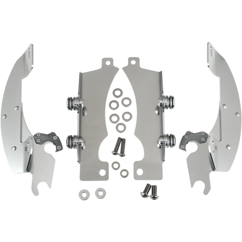 MEMPHIS SHADES METRIC XV950 B/W MOUNT KIT POLISH MEK1915
