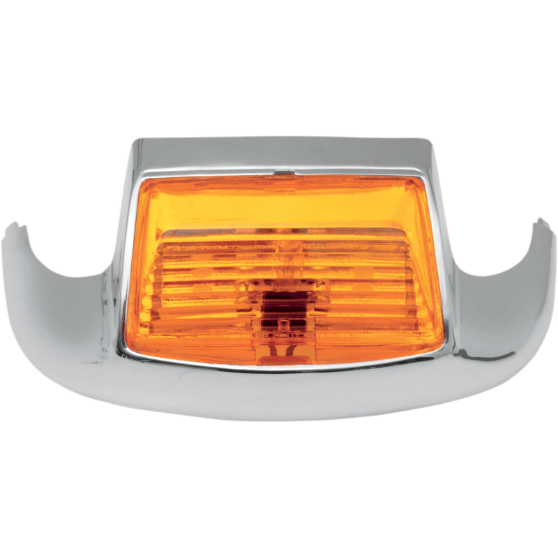 DRAG SPECIALTIES 99-13 FLHT FRT FENDER TIP LIGHT AMBER 2040-0581