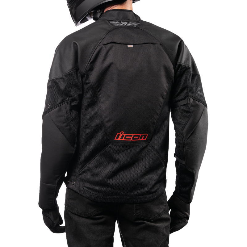 ICON MESH AF CE LEATHER JKT SL MD 2810-3908
