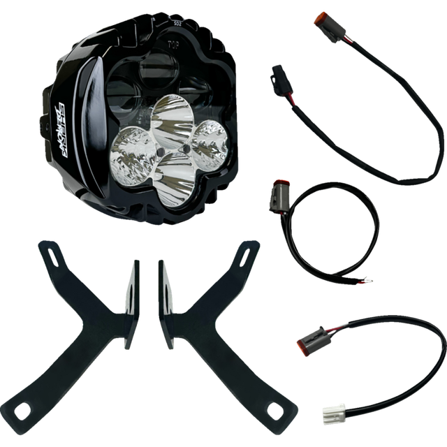 CUSTOM DYNAMICS HEADLIGHT SHARK DEMON FOR M.S. ROAD WARRIOR FAIRING SD2-MSRW-W