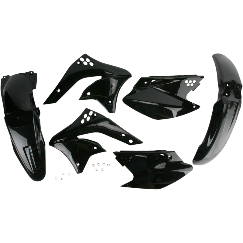 ACERBIS PLASTIC KIT- KX250F:06-08 BLACK 2041050001