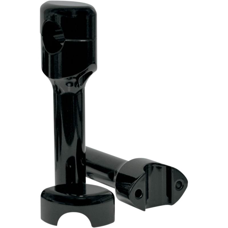 LA CHOPPERS RISERS 1 SMOOTH 6" BLK  " LA-7402-06B