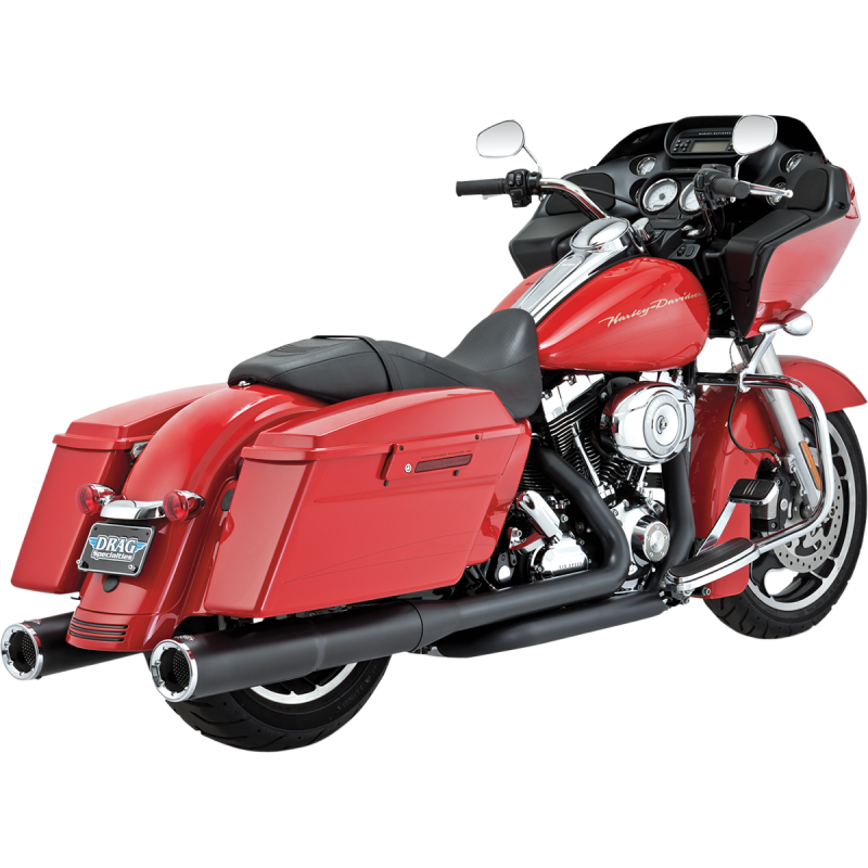 VANCE & HINES 95-16 FLH/FLT HI-OUTPUT SO BLACK*2 46759