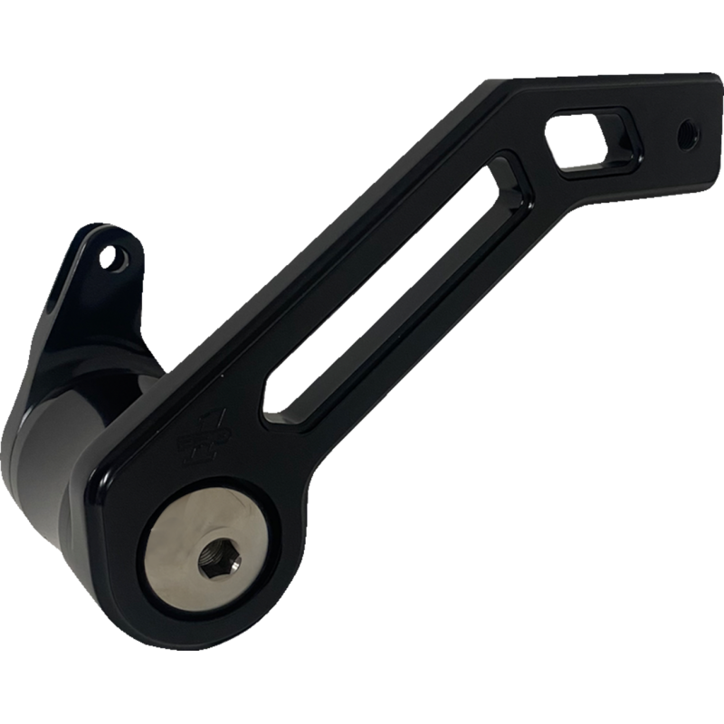 PRO-ONE PERF.MFG. TOURING BRAKE ARM, BLACK , 08-13 FLHT 500772B