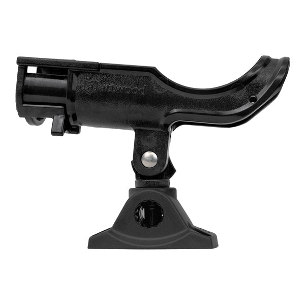 ATTWOOD ROD HOLDER AJD BLK BI-AX MOUNT 5009-4