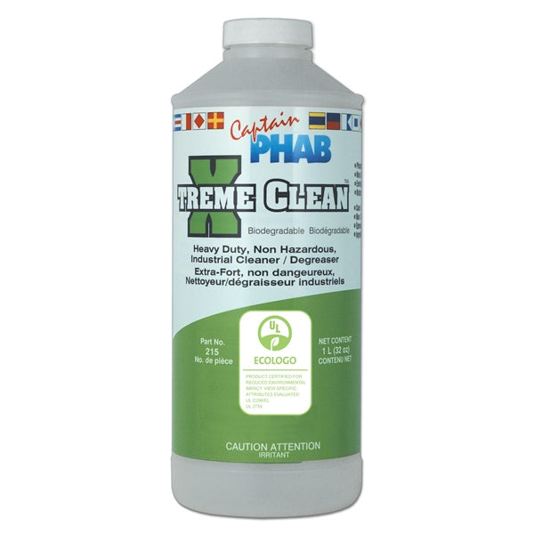 CAPTAINPHAB XTREME CLEAN WATER BASE DEGREASER 215