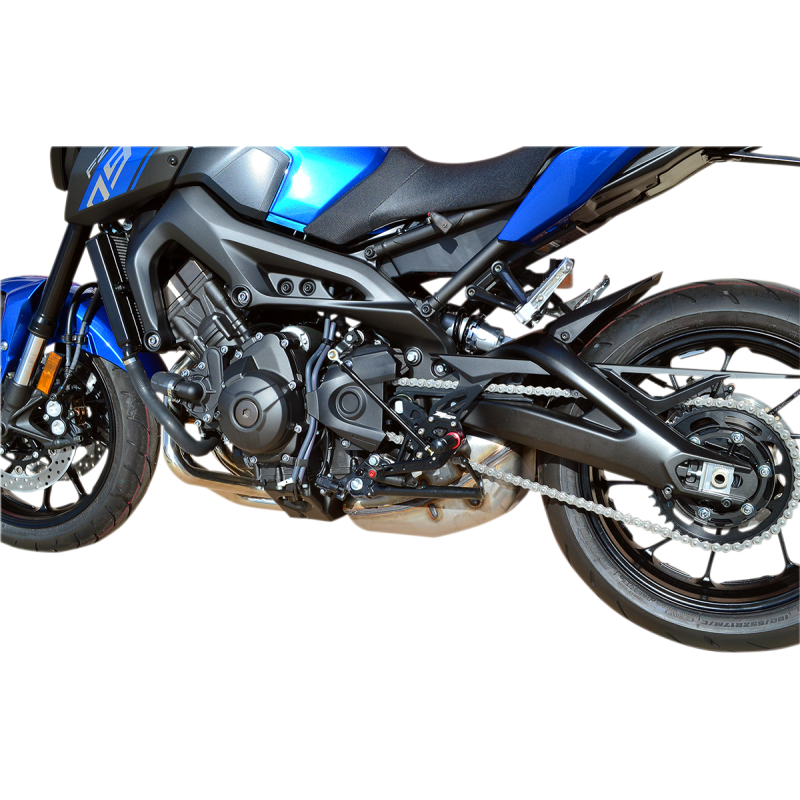 HOT BODIES REAR SET MGP YAM FZ-09 /MT-09 /FJ-09 14-18 BLK 81402-2500