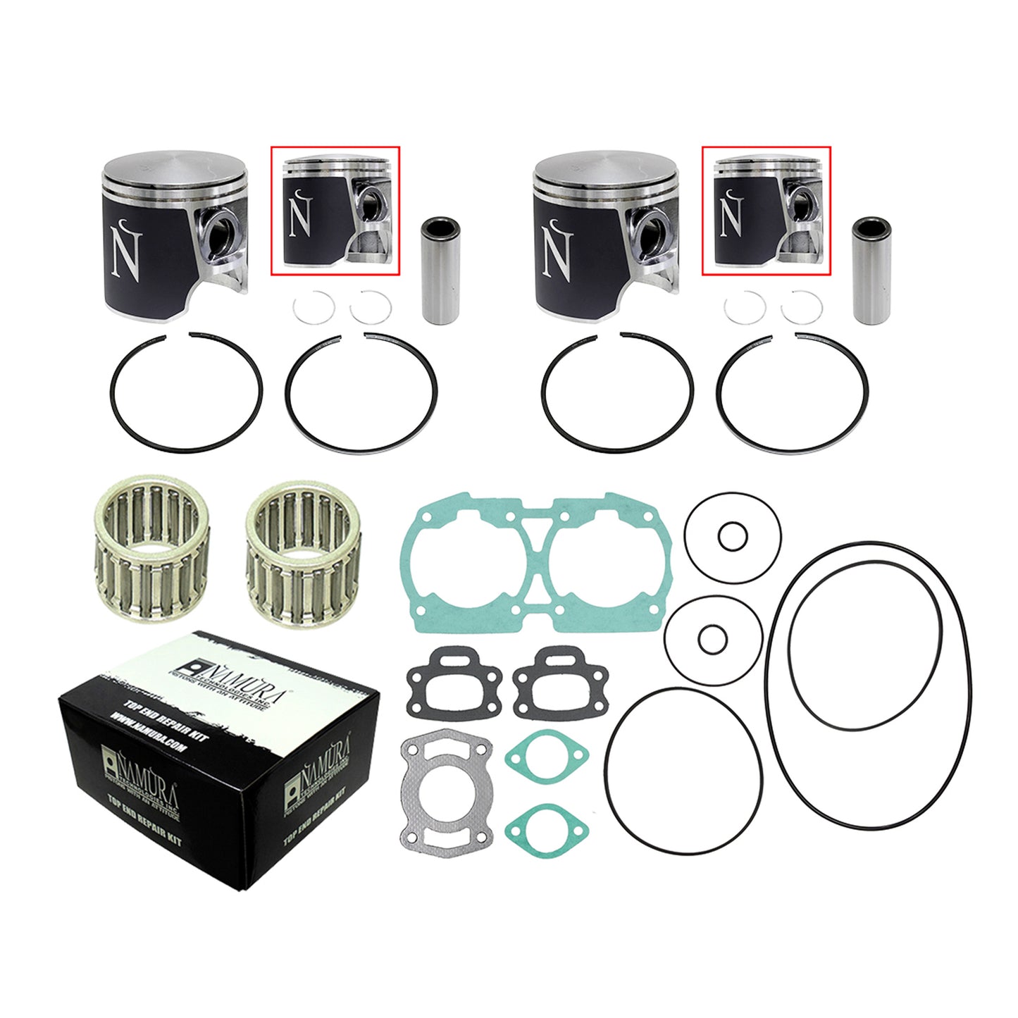 NAMURA TOP END REPAIR KIT STANDARD SEA-DOO NW-10001K