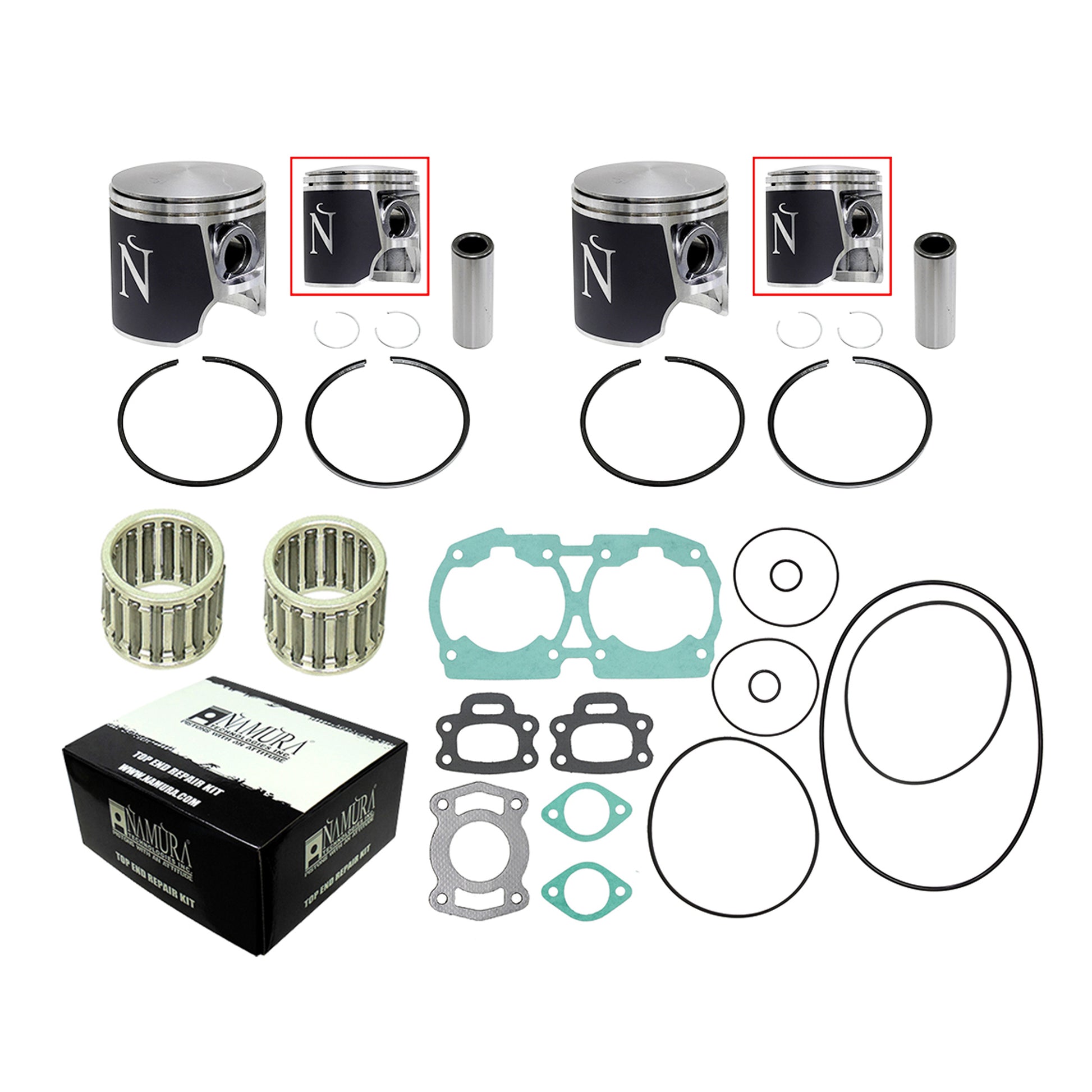 NAMURA TOP END REPAIR KIT STANDARD SEA-DOO NW-10001K