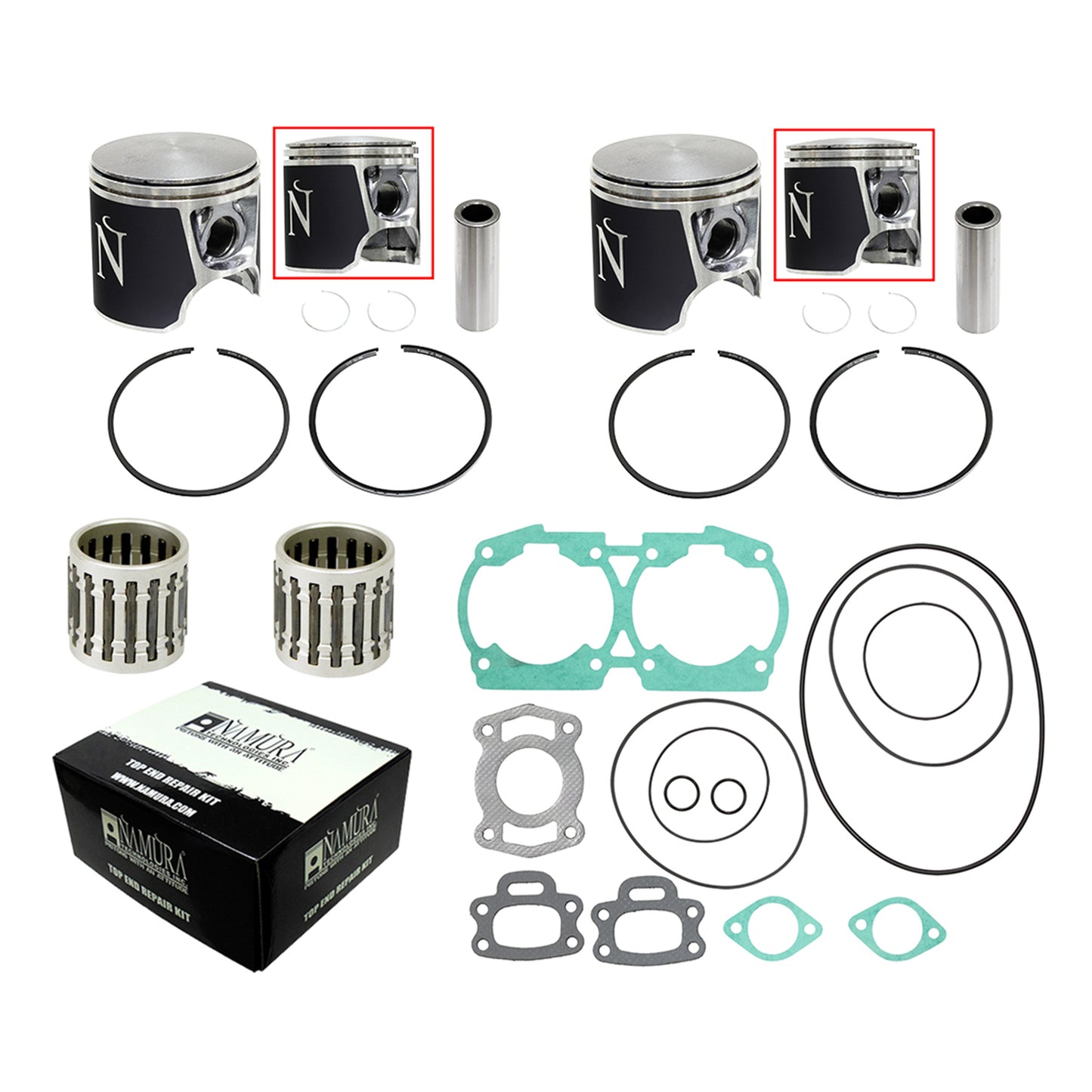 NAMURA TOP END REPAIR KIT STANDARD SEA-DOO NW-10004K