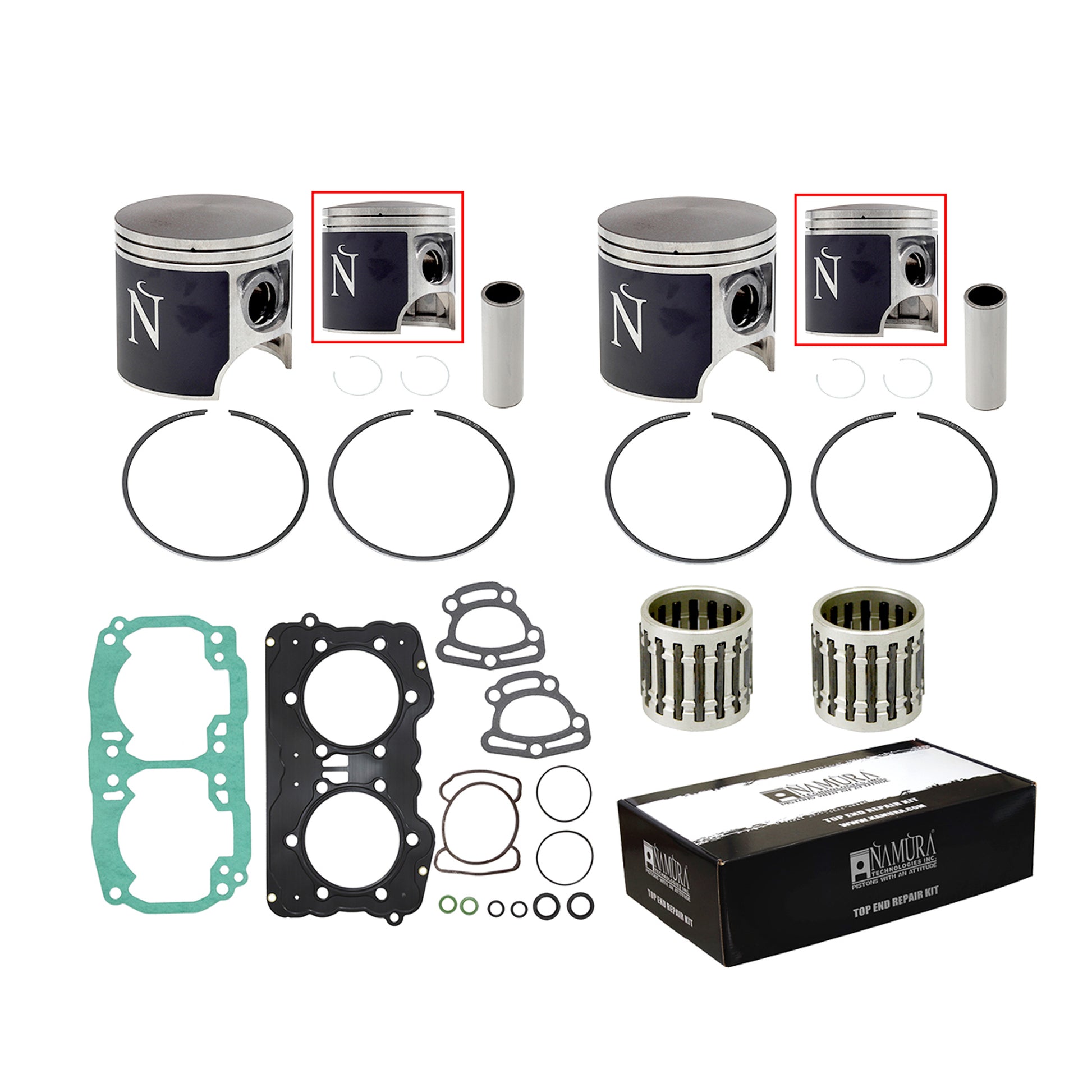 NAMURA TOP END REPAIR KIT STANDARD SEA-DOO NW-10007K