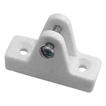 SEADOG LARGE DECK HINGE ANGLED WHITE PAIR 273231-1