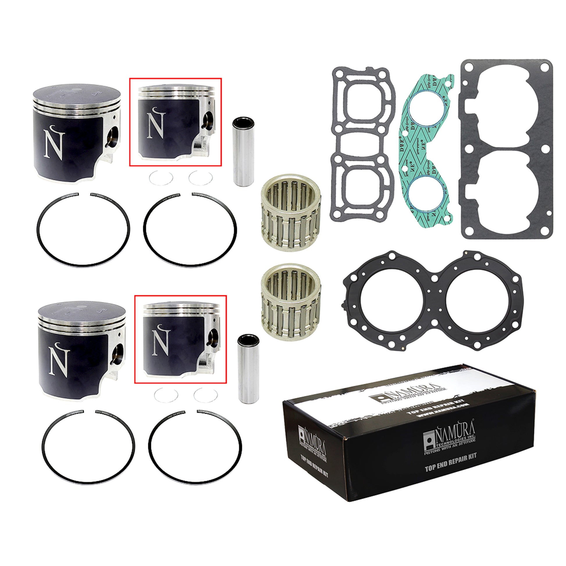 NAMURA TOP END REPAIR KIT STANDARD YAMAHA NW-40001K