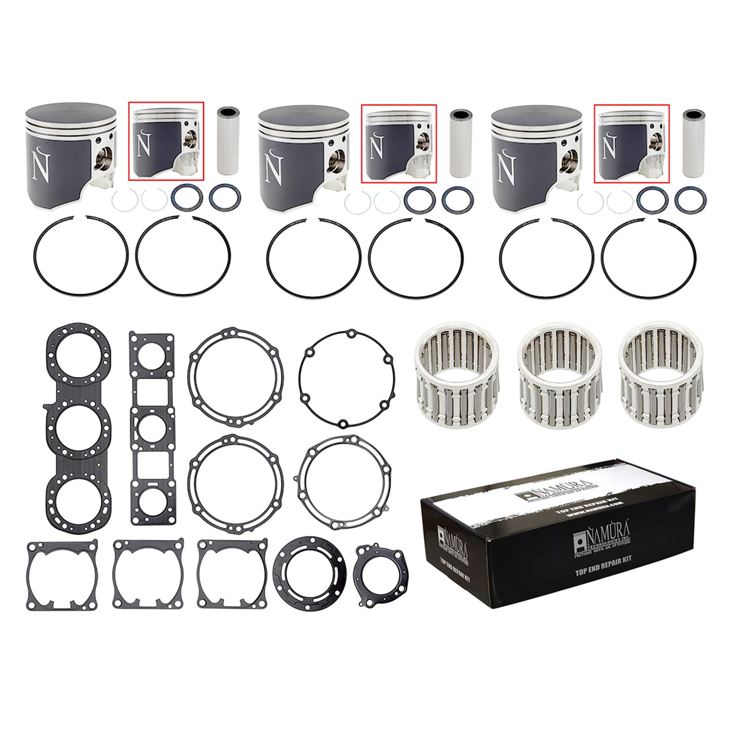 NAMURA TOP END REPAIR KIT STANDARD YAMAHA NW-40006K