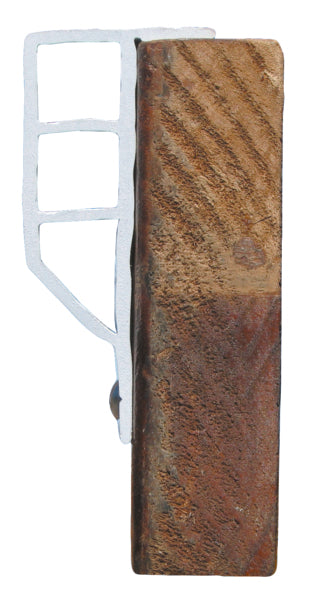 DOCKEDGE FULL FACE PROFILE, (3X8 ,24 FT/CRT), WHI DE1104F