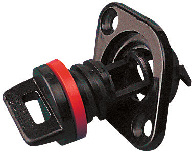 SEADOG BLACK DRAIN PLUG 1" 520010-1