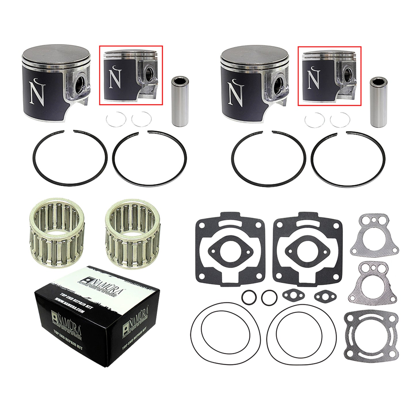 NAMURA TOP END REPAIR KIT STANDARD POLARIS NW-50000K