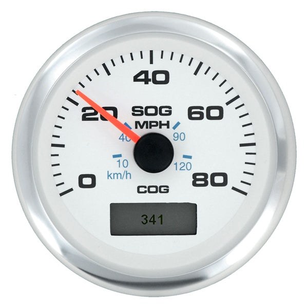 SIERRA SPEEDO GPS, WHITE PREMIER PRO 80 MPH 781-625-080P