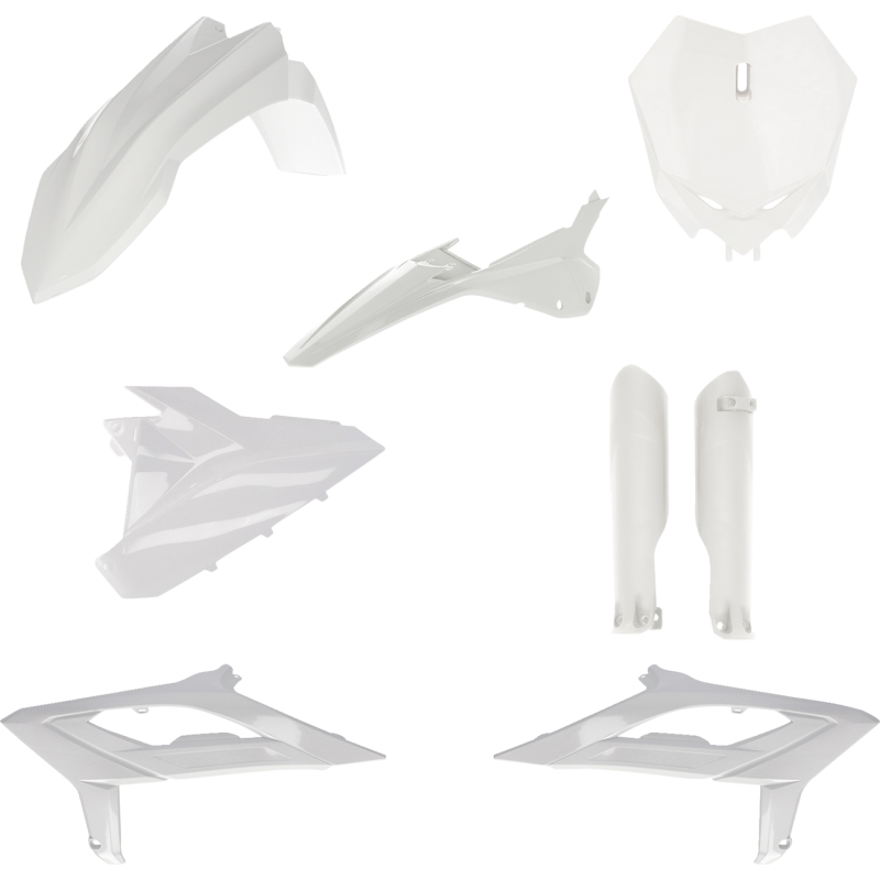 ACERBIS PLASTIC KIT- FULL BETA RX300/450:23 WHITE 2979660002