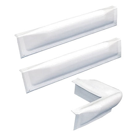 DOCKEDGE DOCK BUMPER KIT, 1 CORNER,2 STRAIGHT, WH DE73100F