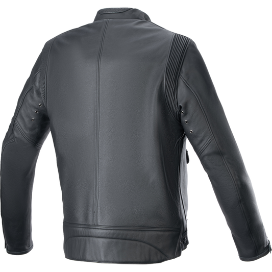 ALPINESTARS (ROAD) DYNO LTHR JKT BLK 2X 3103924-1100-2X