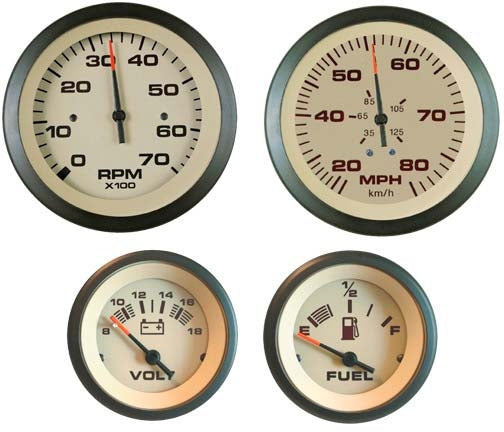 SIERRA 4 GAUGE SET SAHARA SERIES 65481P