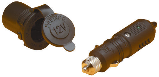 MARINCO RECEPTACLE & PLUG ASSY, 12V 12VPK