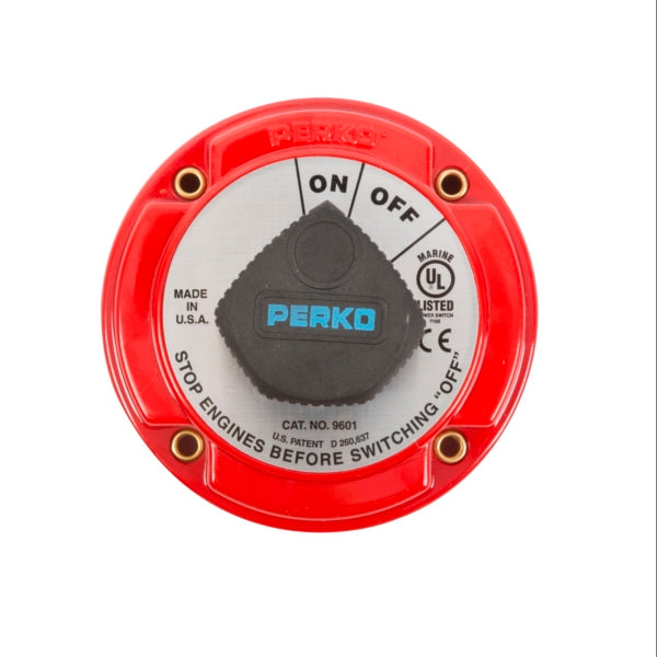 PERKO MAIN BATT SWITCH ON/OFF 9601DP