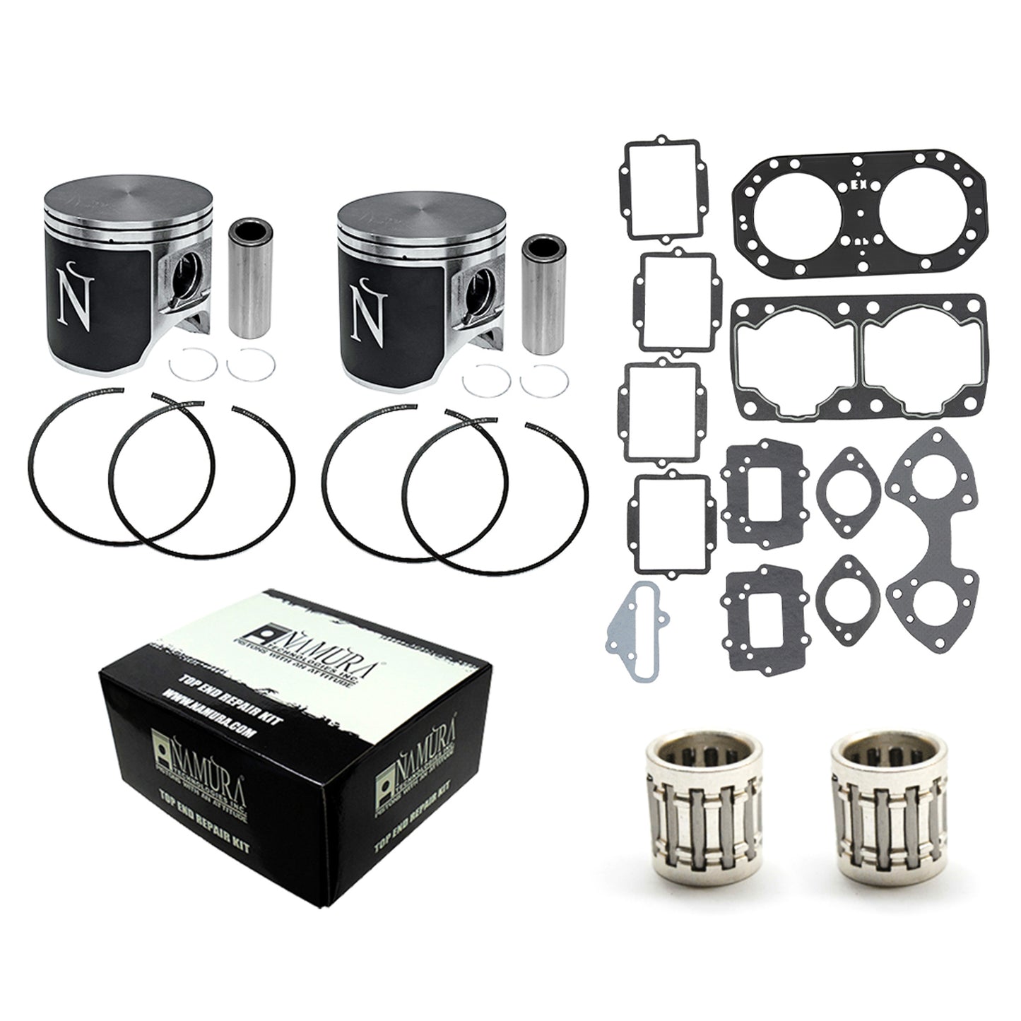 NAMURA TOP END REPAIR KIT STANDARD KAWASAKI NW-20002K