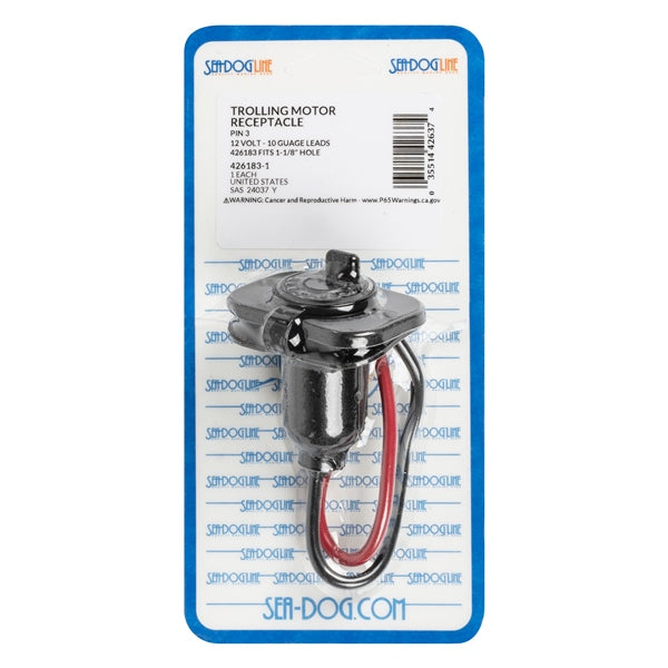 SEADOG TROLLING MOTOR RECEPTACLE SEADOG 426183-1