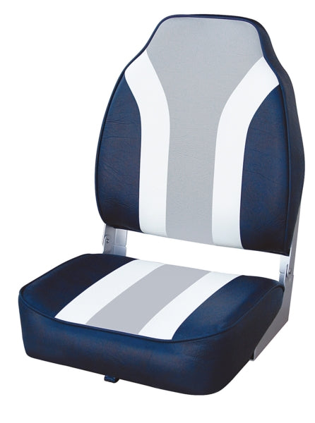 WISE BOAT SEAT NAVY/WHT/GREY 8WD1062LS-932
