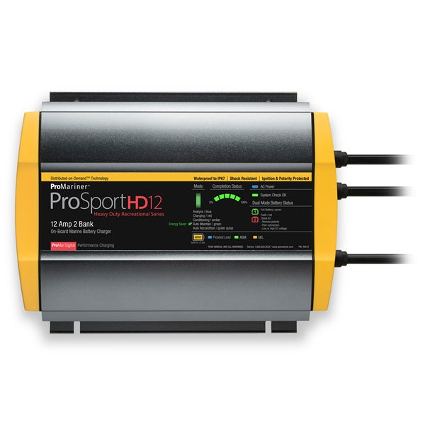 PROMARINER BATTERIE CHARGER PROSPORTHD 12A 2 BANK 44012