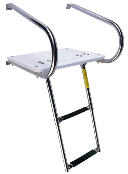 GARELICK PLATFORM W/TELESC LADDER 2 STEPS UNDER 19546