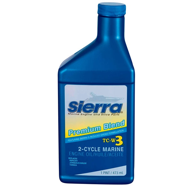 SIERRA ENGINE OIL TC-W3 473ML MNRAL SIERRA 18-9500-1