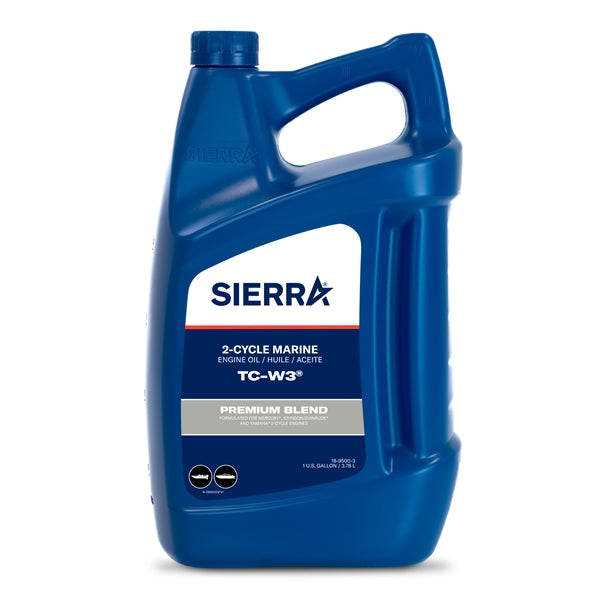 SIERRA ENGINE OIL TC-W3 3.78L MNRAL SIERRA 18-9500-3