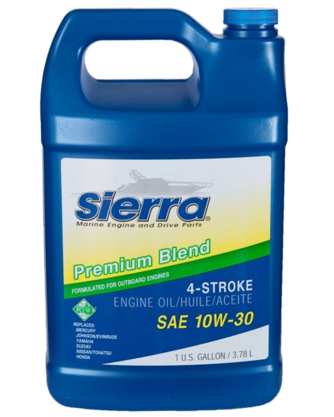 SIERRA ENGINE OIL SAE 10W30 3.78L MNRAL 18-9420-3