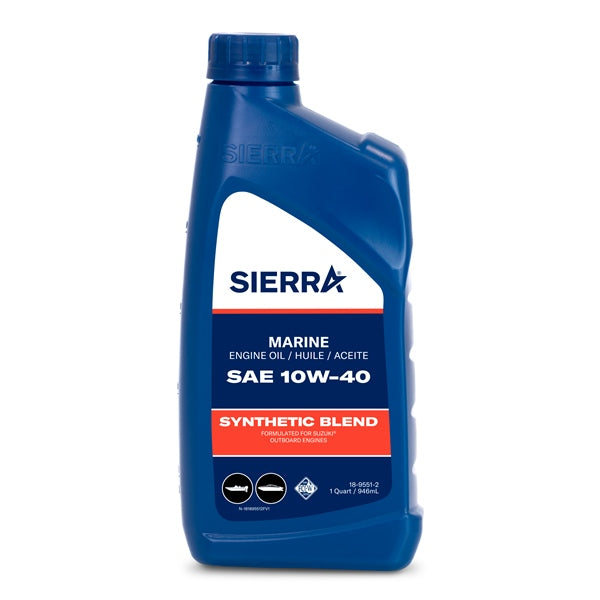 SIERRA ENGINE OIL SAE 10W40 1L S-SYNT SIERRA 18-9551-2