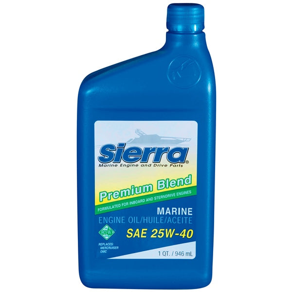 SIERRA ENGINE OIL SAE 25W40 1L MNRAL SIERRA 18-9400-2