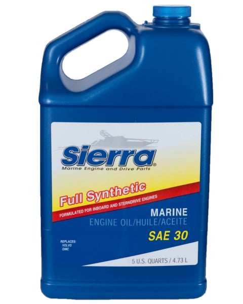 SIERRA ENGINE OIL SAE 30 4.73L SYNT SIERRA 18-9410-4