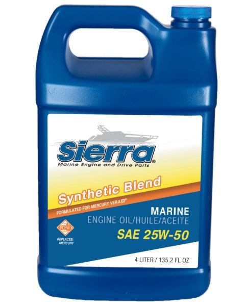 SIERRA ENGINE OIL SAE 25W50 4L S-SYNT SIERRA 18-9552-3
