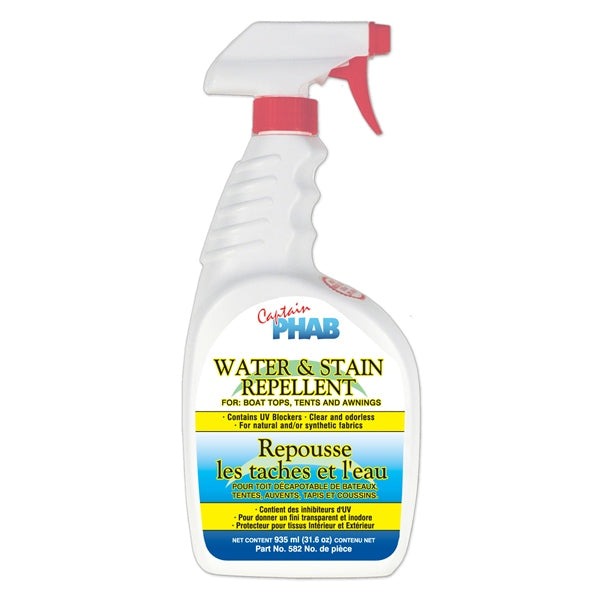 CAPTAINPHAB WATER REPELLENT 935ML SPRAYER 582