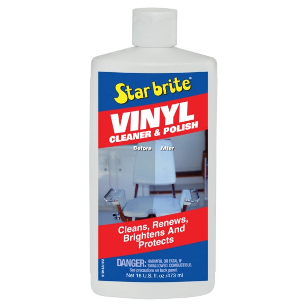 STARBRITE VINYL CLEANER & POLISH 16 OZ 091016PC